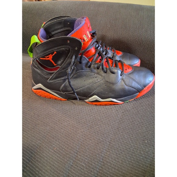 NIKE AIR JORDAN 7 RETRO OG MARVIN THE MARTIAN SZ 13 304775-029 AUTHENTIC VTG - Picture 3 of 8